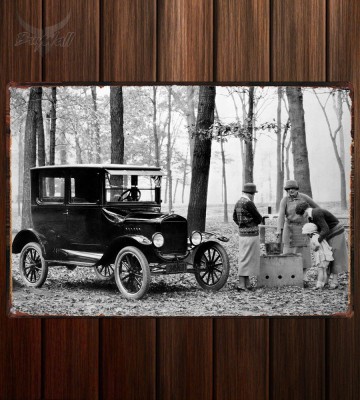 Металлическая табличка Ford Model T Tudor Sedan